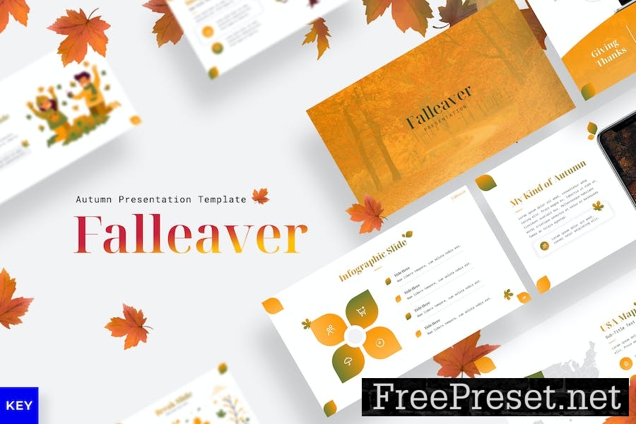 Falleaver - Keynote Template 5NE8RN4