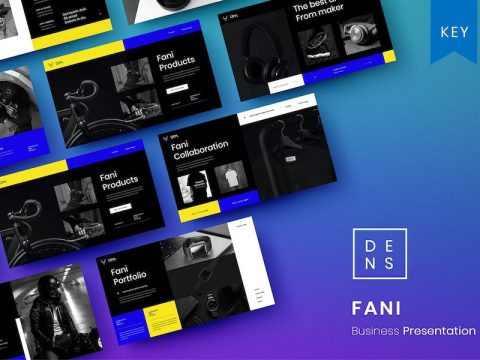 Fani – Business Keynote Template QXNDCHK