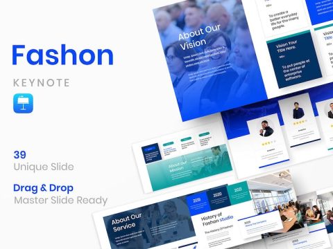 Fashon – Business Keynote Template 9BDYPXU