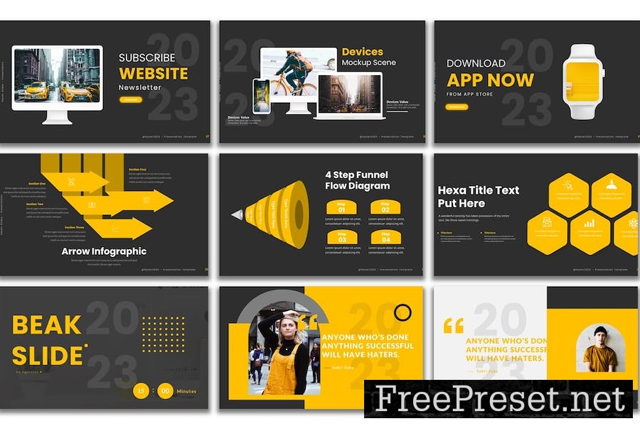 Faster Google Slides Presentation Template 5J4HR2M