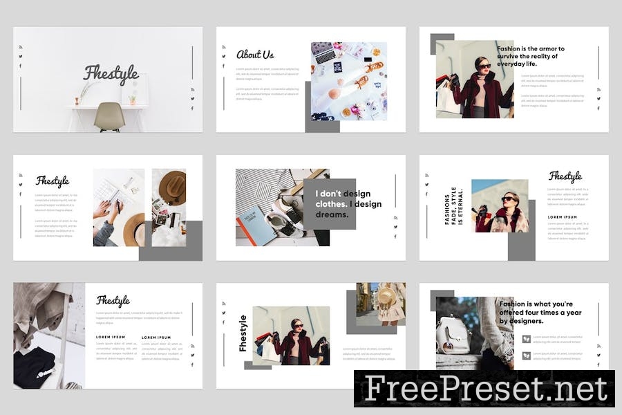 Festile - Fashion Keynote Template FPFGK9G