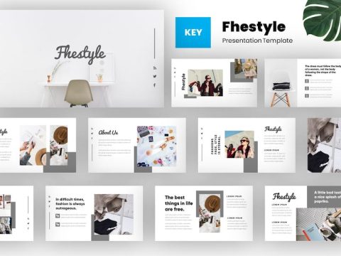 Festile - Fashion Keynote Template FPFGK9G