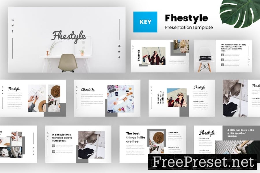 Festile - Fashion Keynote Template FPFGK9G