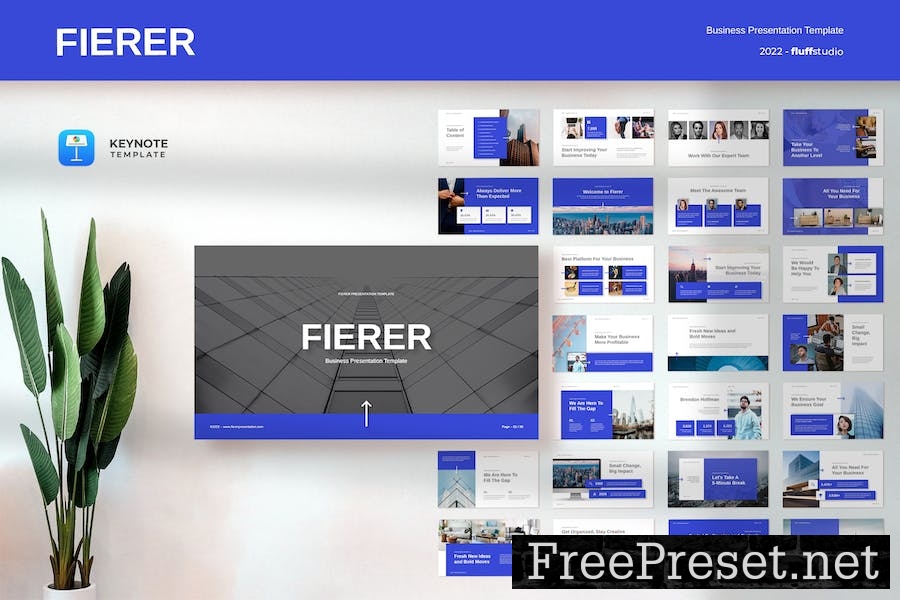 Fierer - Business Keynote Template V9LXKV4