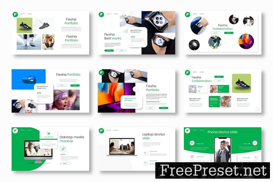 Fiesha – Business Keynote Template UB3NDWD