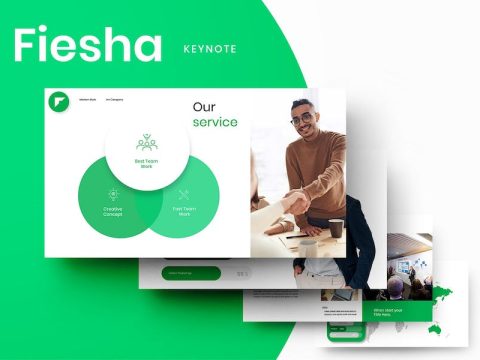 Fiesha – Business Keynote Template UB3NDWD