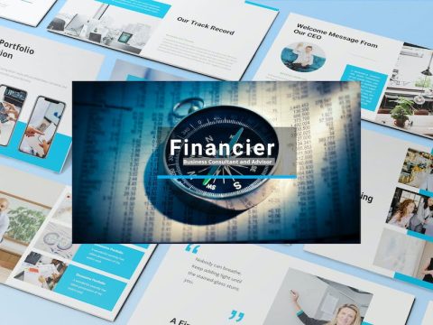 Financier - Business Presentation Google Slide B2YAH3D