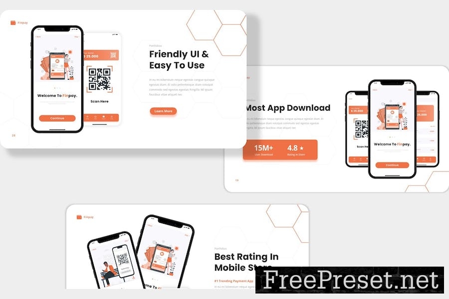 Finpay - Mobile App & SAAS Keynote Template QMG6GXX