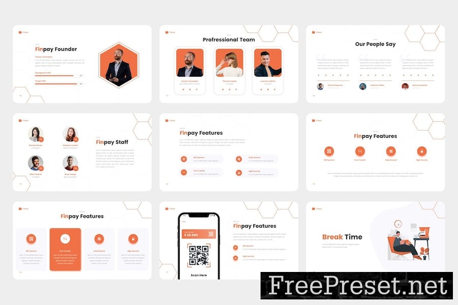 Finpay - Mobile App & SAAS Keynote Template QMG6GXX