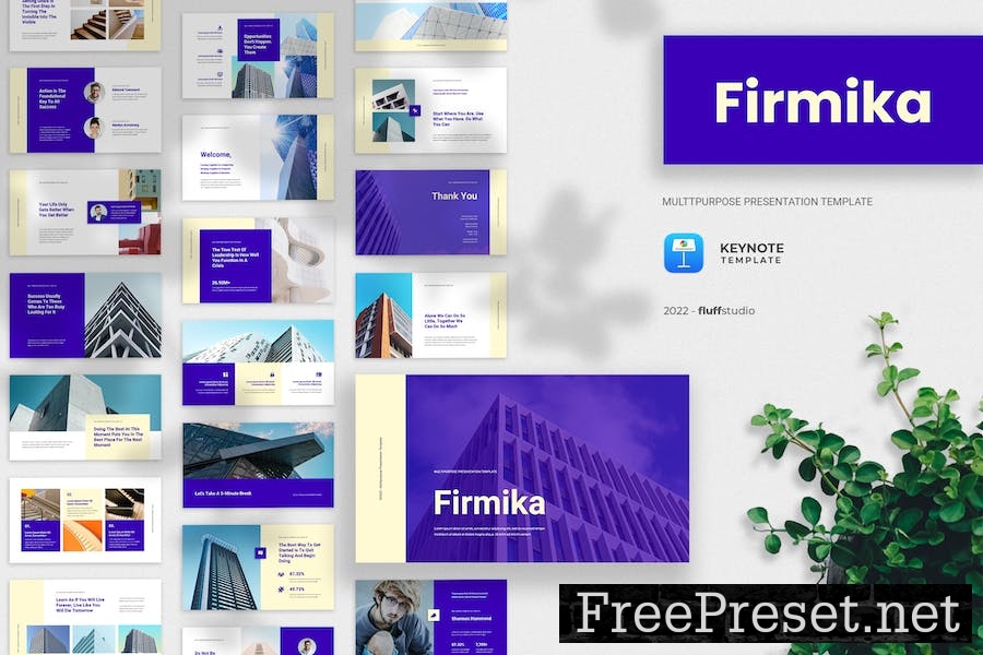 Firmika - Multipurpose Keynote Template 8QQQSLM