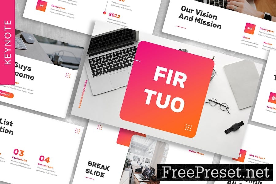 Firtuo - Business Keynote Template JDFQWCW