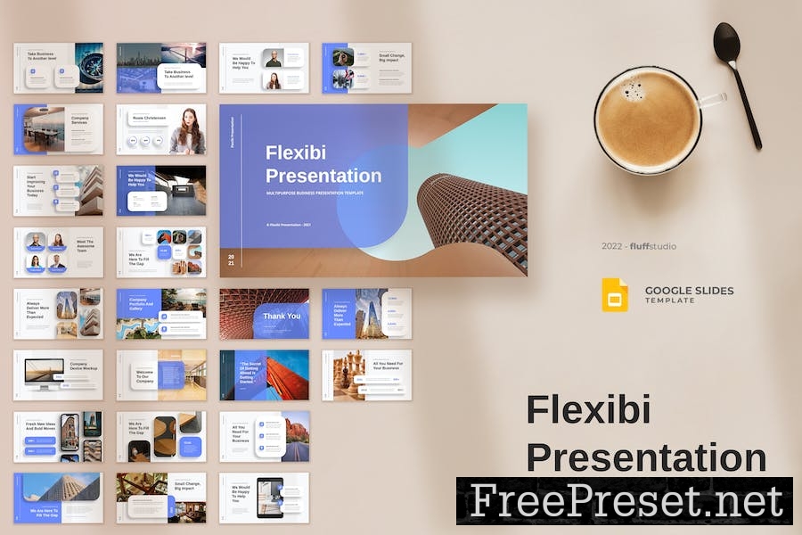 Flexibi - Multipurpose Google Slides Template FADAUGP