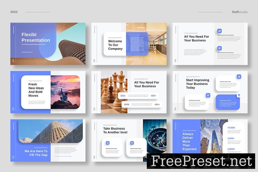 Flexibi - Multipurpose Keynote Template PC6446P