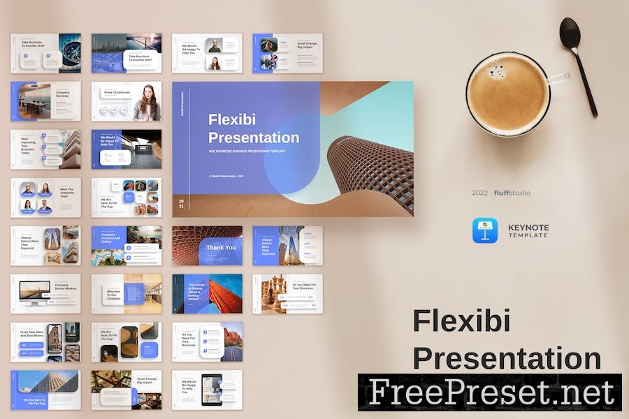 Flexibi - Multipurpose Keynote Template PC6446P