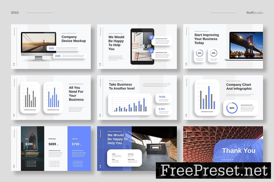 Flexibi - Multipurpose PowerPoint Template PDM3HFT