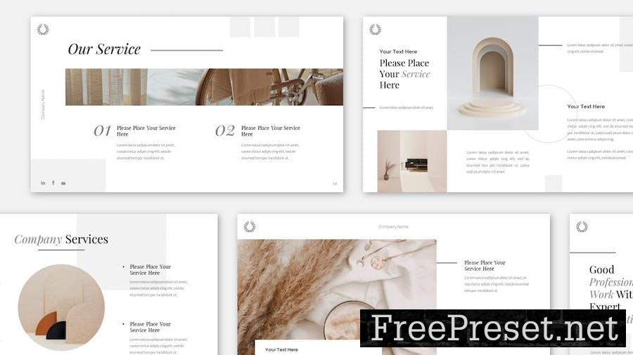 Flowie - White Business Keynote Template 2DHUM53