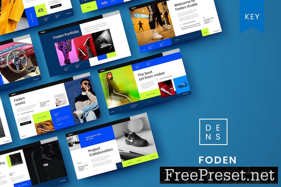 Foden – Business Keynote Template U4EY788