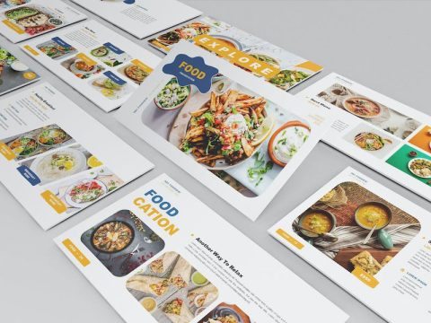 Food - Powerpoint Template GLE92EJ