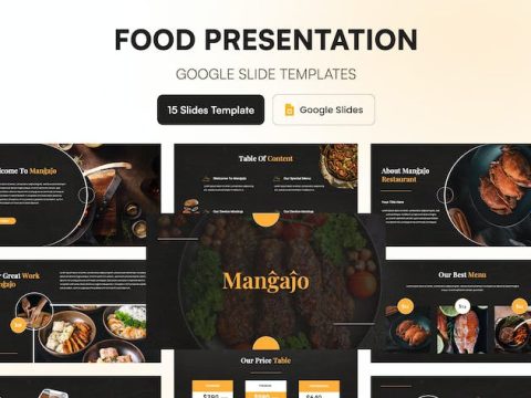 Food Presentation Template Google Slides UD9GG7M