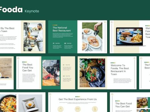 Fooda - Culinary Keynote Template