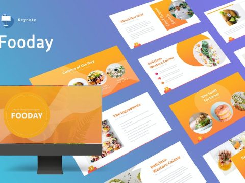 Fooday - Keynote Template 3D3Y97V