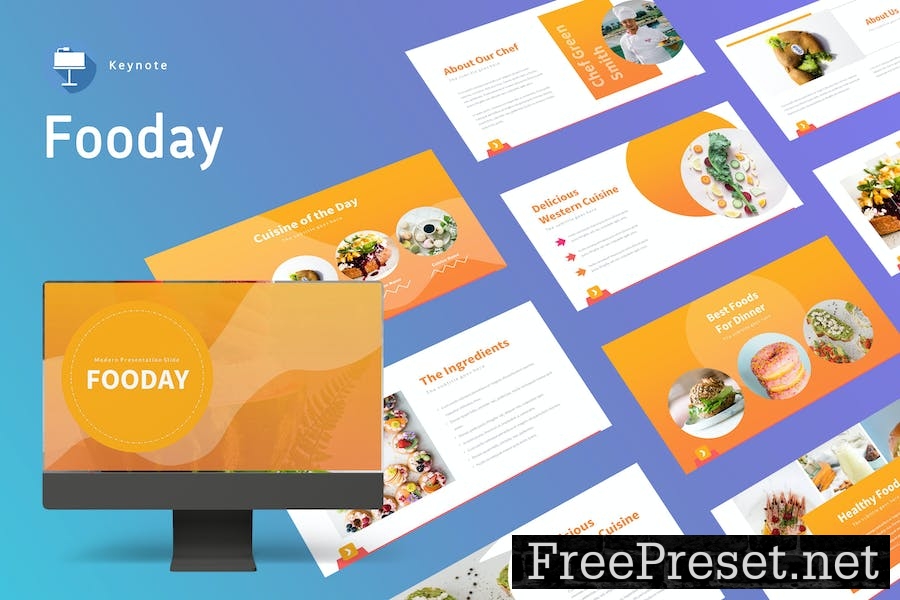 Fooday - Keynote Template 3D3Y97V