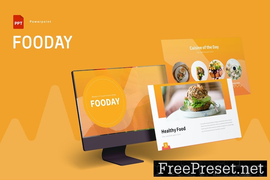 Fooday - Powerpoint Template U9H5L2X