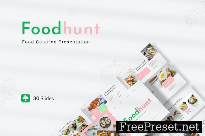 Foodhunt - Food Catering Service Keynote 45LHE84