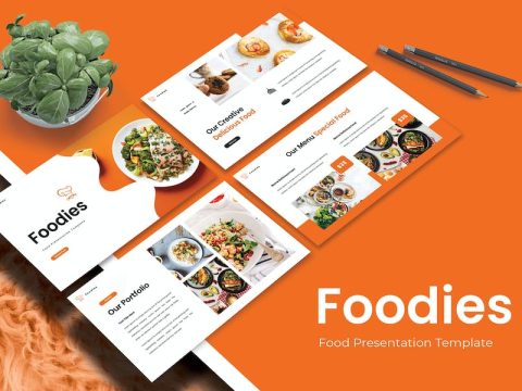 FOODIES - Keynote Template M2799EJ