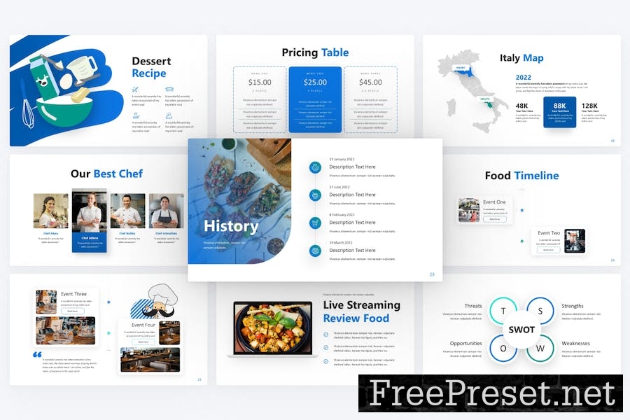 Foodiety Food Keynote Template LEQGSGQ