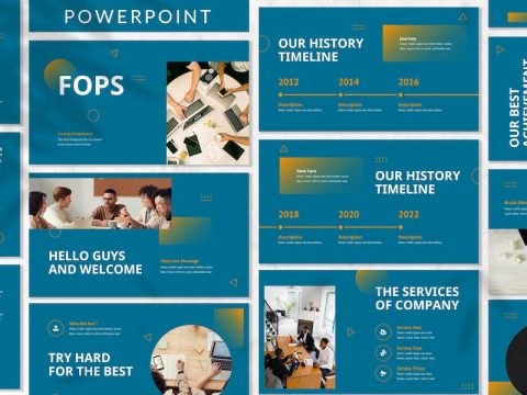 Fops - Business Powerpoint Template W8EYTJA