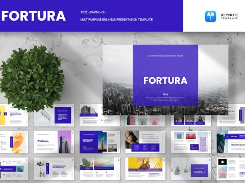 Fortura - Multipurpose Keynote Template W9XKNNM