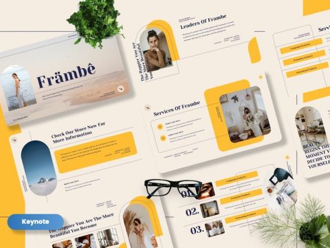 Frambe - Creative Brands Keynote Template B47A8Z8