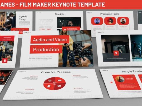 Frames - Film Maker Keynote Template 6MDGGJY