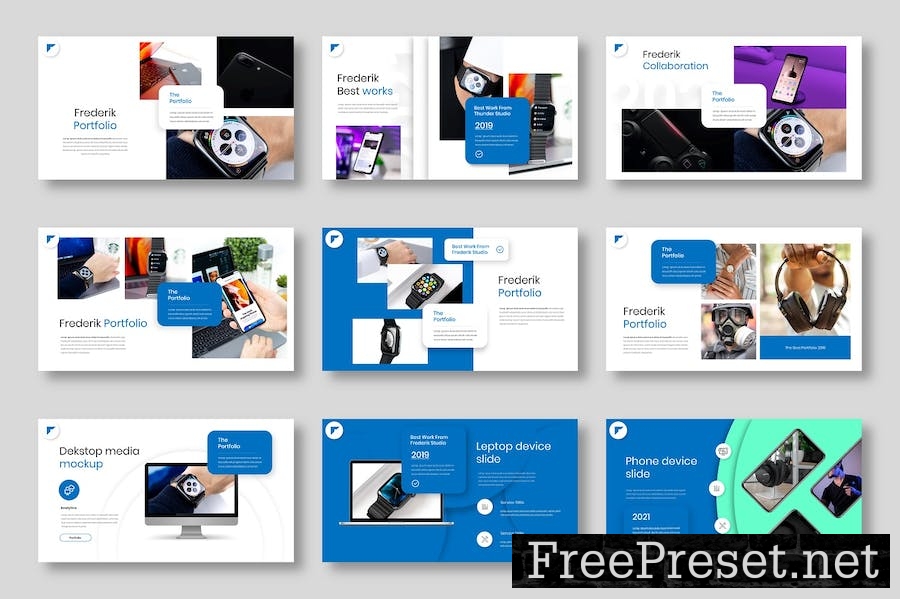 Frederik – Business Keynote Template FJKNA4S