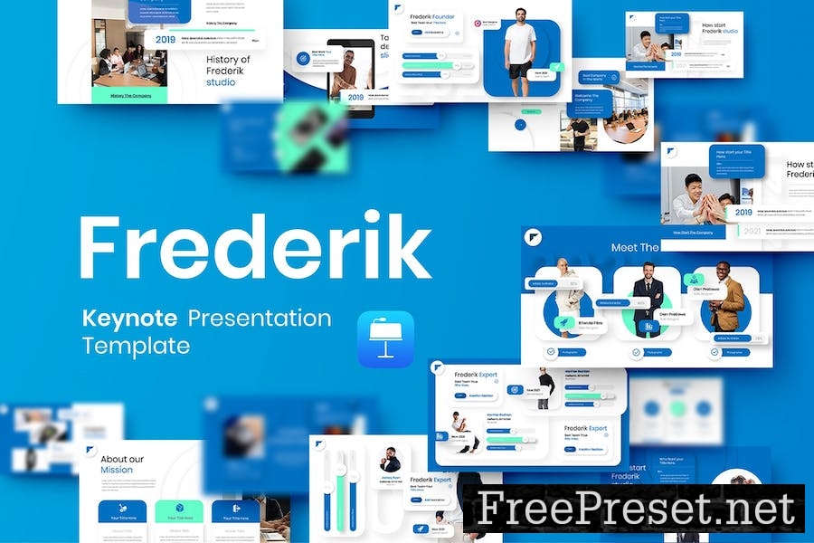 Frederik – Business Keynote Template FJKNA4S