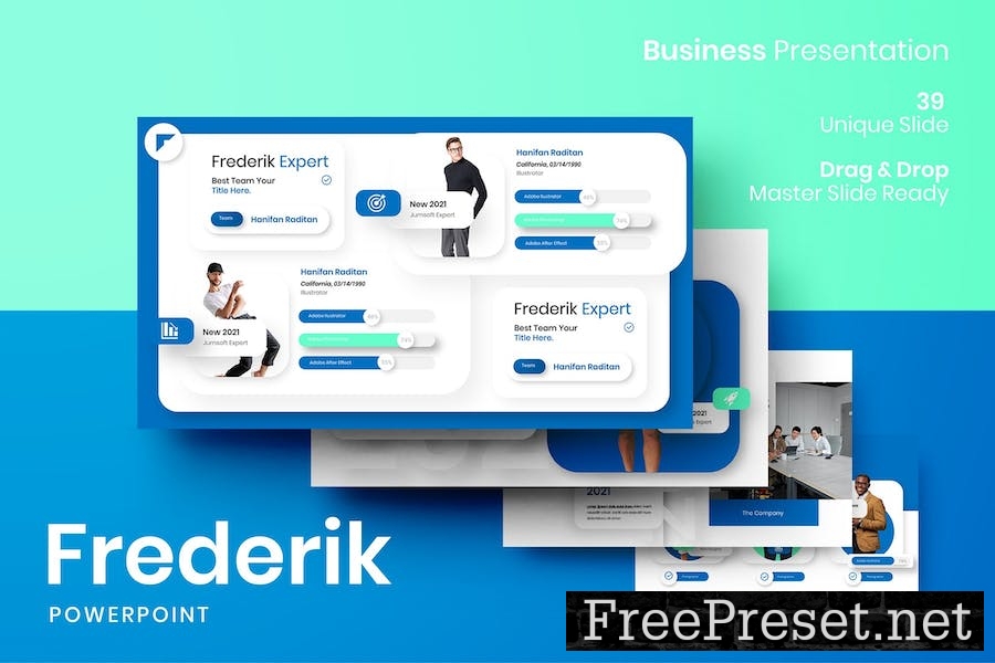 Frederik – Business PowerPoint Template CF8LRD6