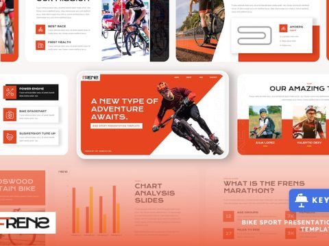 FRENS - Bike Sport Keynote Template 8DZHVJY