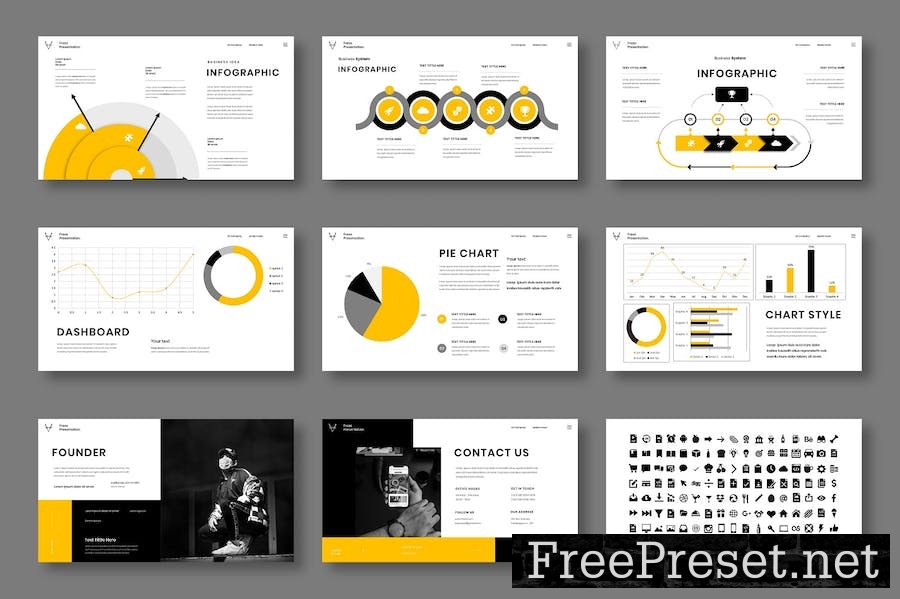 Freza – Business Keynote Template 9CXUZFC