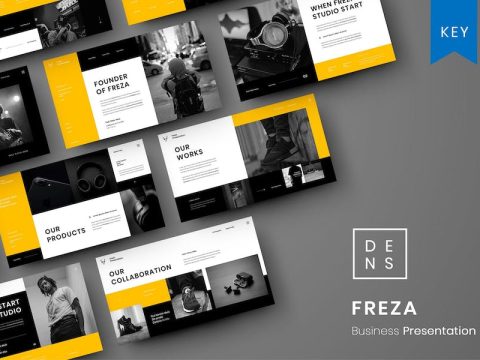 Freza – Business Keynote Template 9CXUZFC