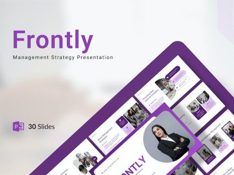 Frontly - Management Strategy Powerpoint H6BRSS9