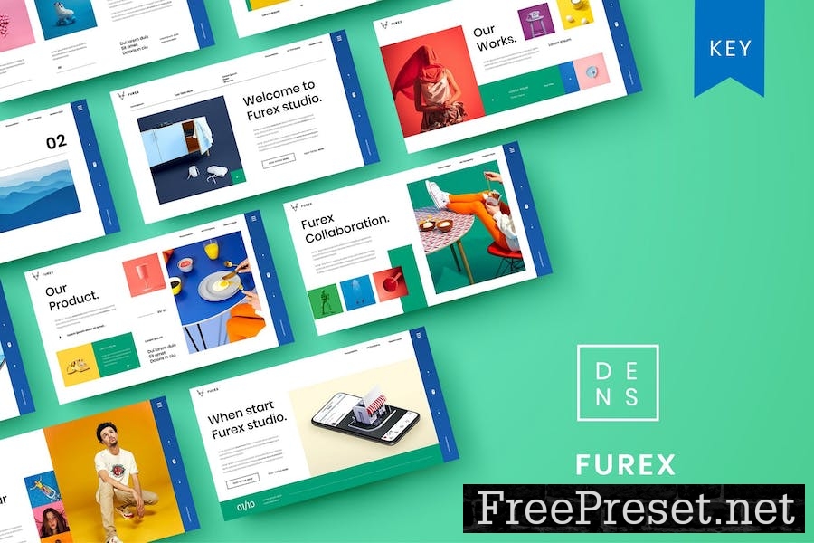 Furex – Business Keynote Template KULPU2X