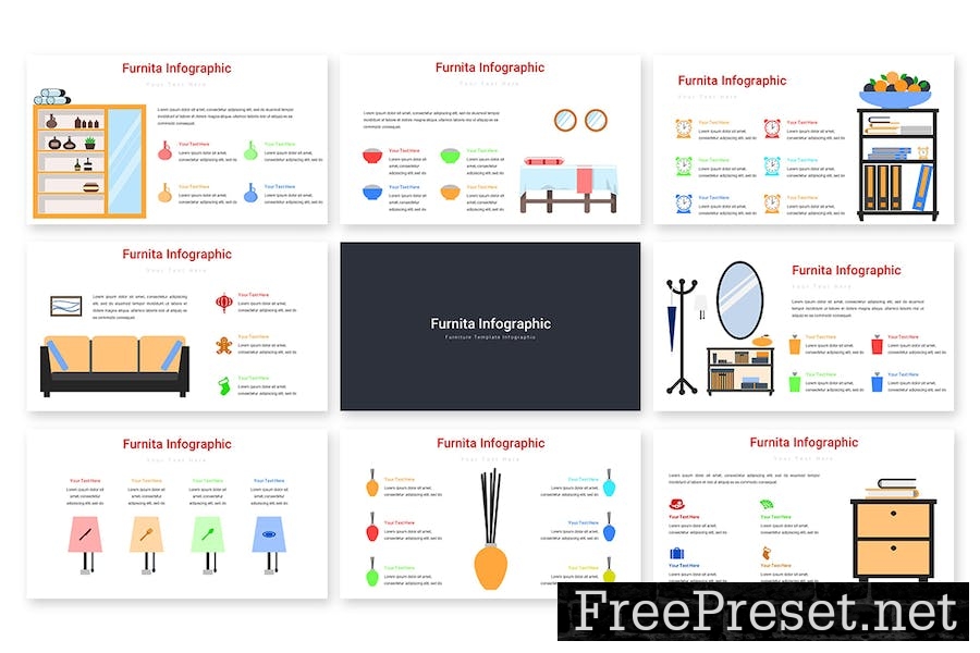 Furnita Infographic - Keynote Template SLCYTJW