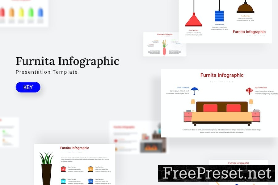 Furnita Infographic - Keynote Template SLCYTJW