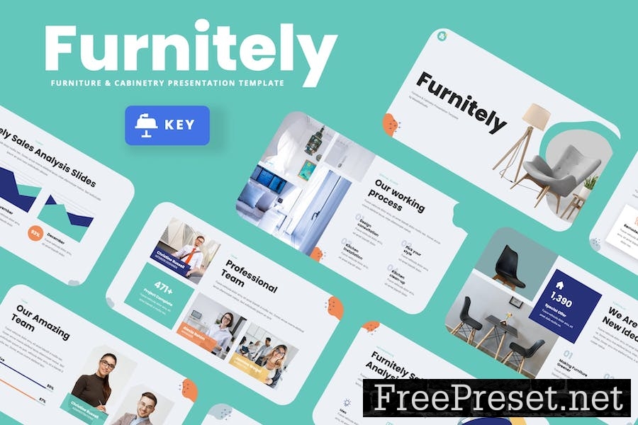 Furnitely - Furniture & Cabinetry Keynote Template GMLFA6W