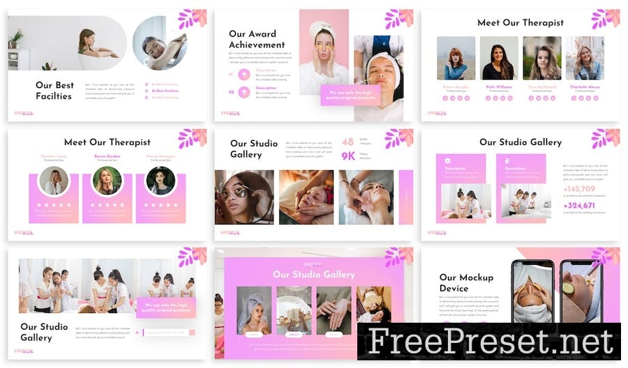 Gaddess - Beauty Keynote Template FB6PUXP