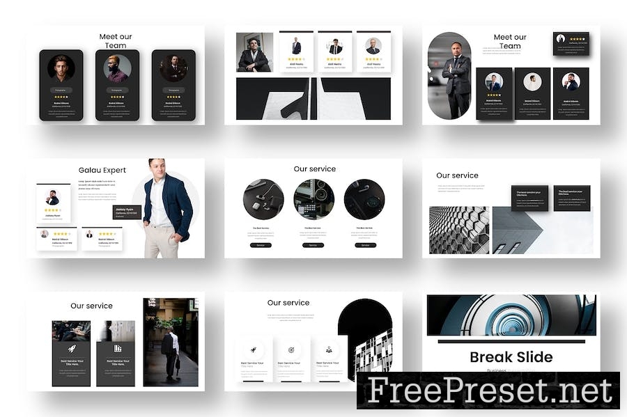 Galau – Business Keynote Template KL83EJV