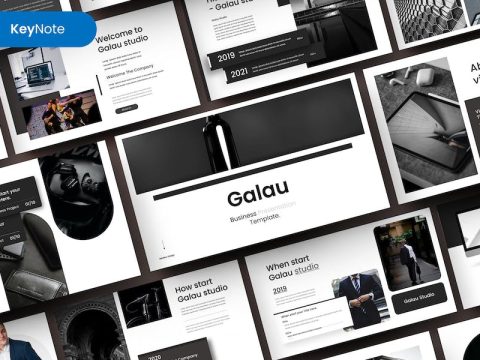 Galau – Business Keynote Template KL83EJV