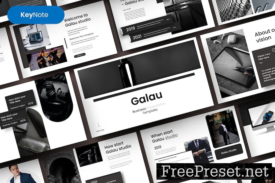 Galau – Business Keynote Template KL83EJV