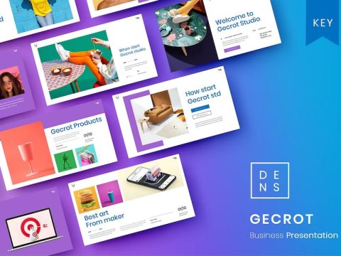 Gecrot – Business Keynote Template ENCYE5A